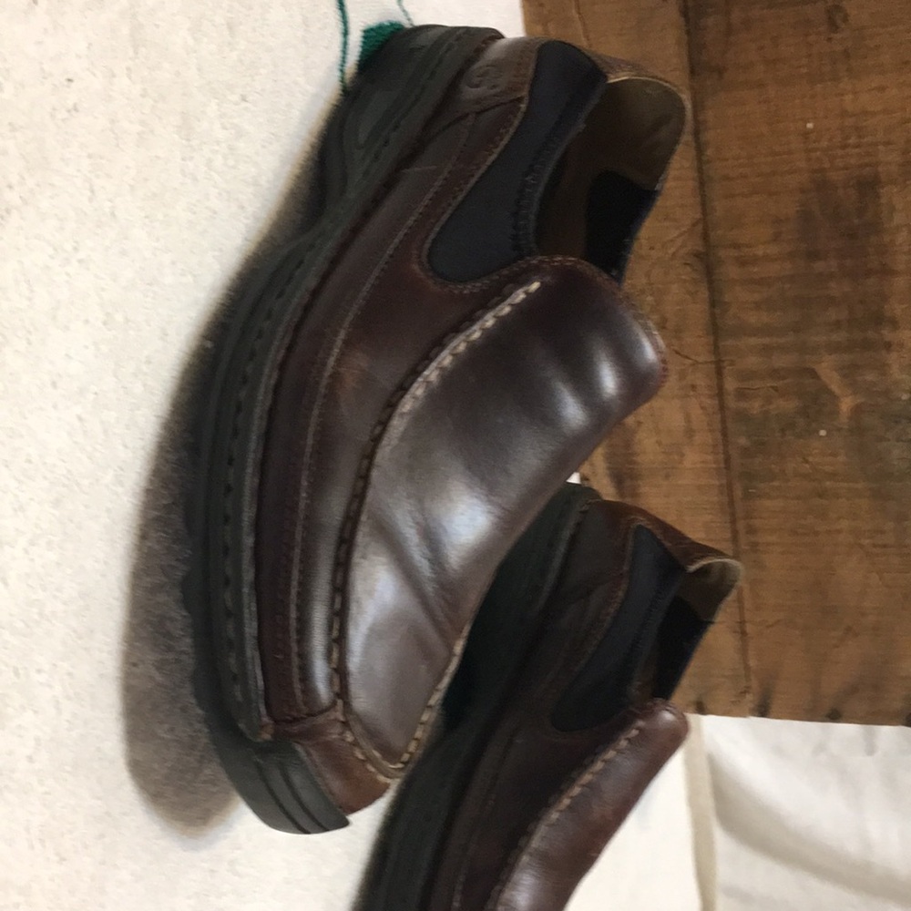 Timberland pro style leather slip on Mens shoes